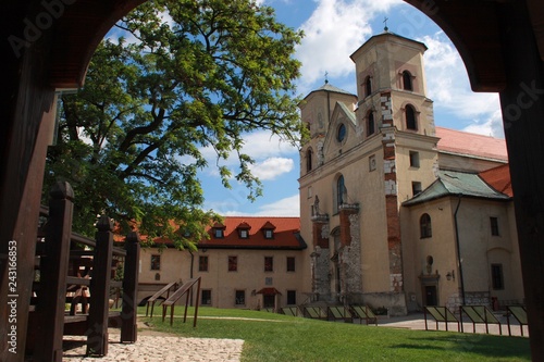 Obraz na płótnie Benedictine abbey in Tyniec, Krakow, Poland w salonie