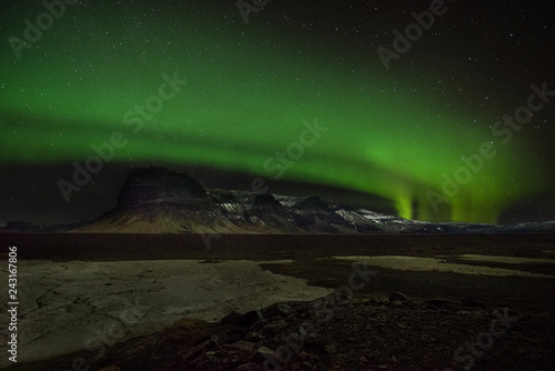 Iceland Jökulsárlón Northen Lights photo