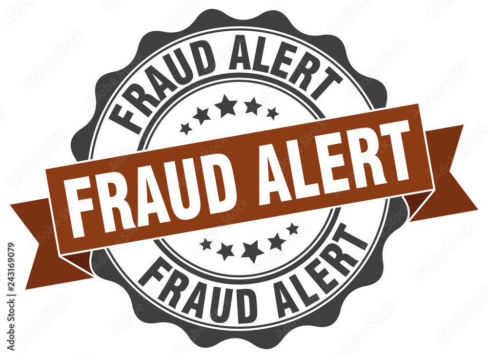 Obraz premium fraud alert stamp. sign. seal
