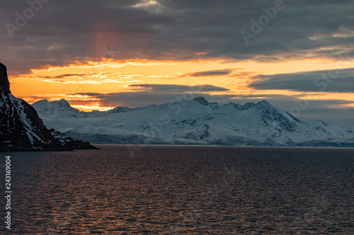 Norvège coucher de soleil 2
