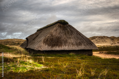 Reconstruction of a glacial House on Amrum in Germany