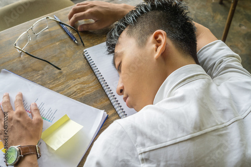 Working under high pressure makes employee tired and exhausted
