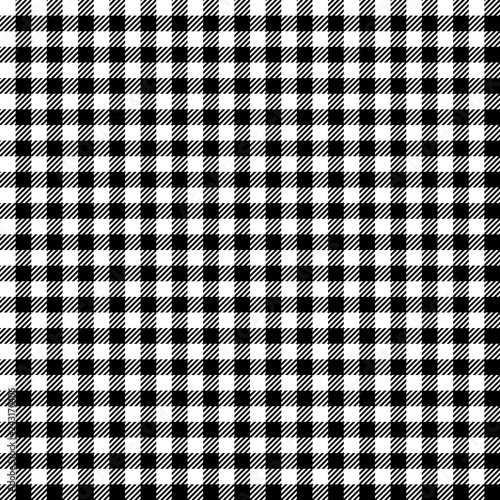 Tablecloth for classic black checkered kitchen or picnic table,seamless,pattern.Vector illustrator.