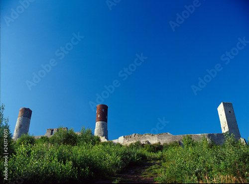 castle in Checiny, Swietokrzyskie region, Poland photo