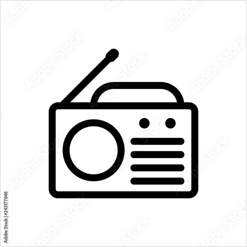 Radio Icon, Electronic Device