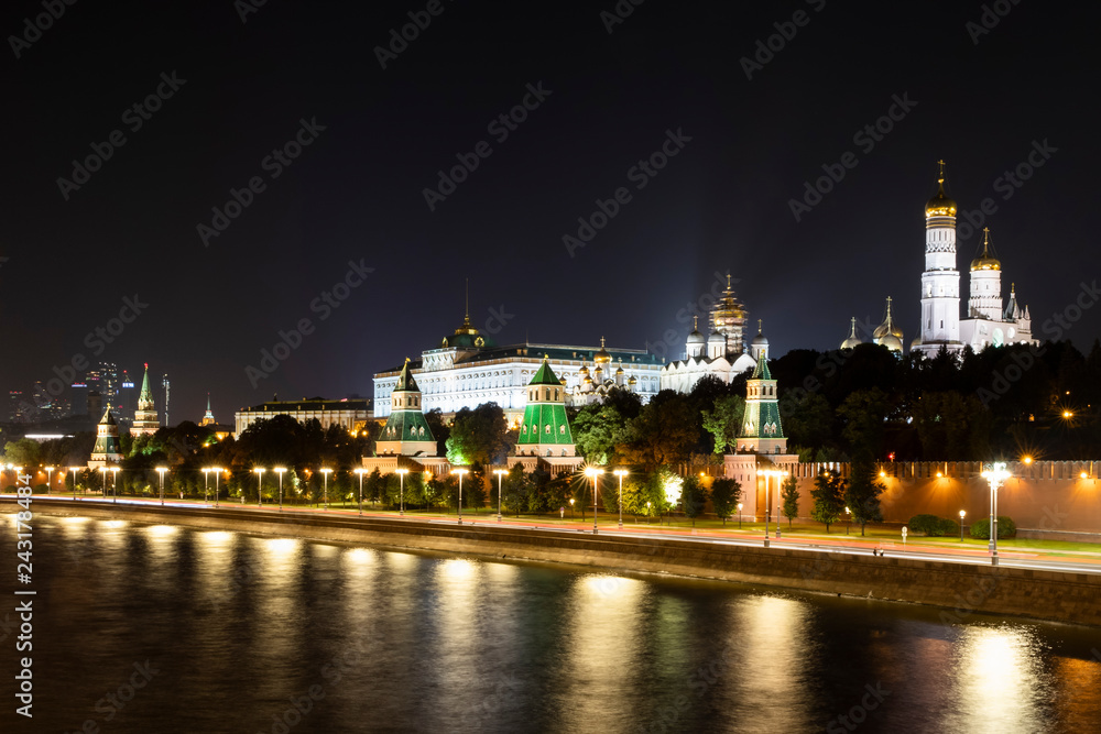 Nightly Moscow Kremlin