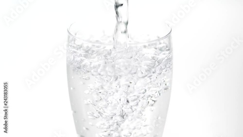 Wallpaper Mural Water droplets (slow motion)Glass, cup Torontodigital.ca