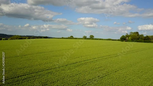 English Countryside Aerial by Drone