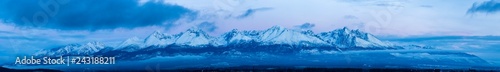 panoramic of "High Tatras"