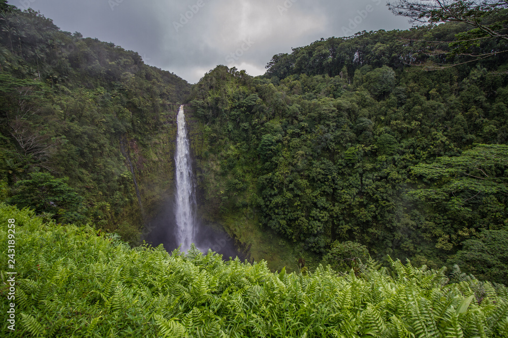 Waterfall at Big Island Hawaii