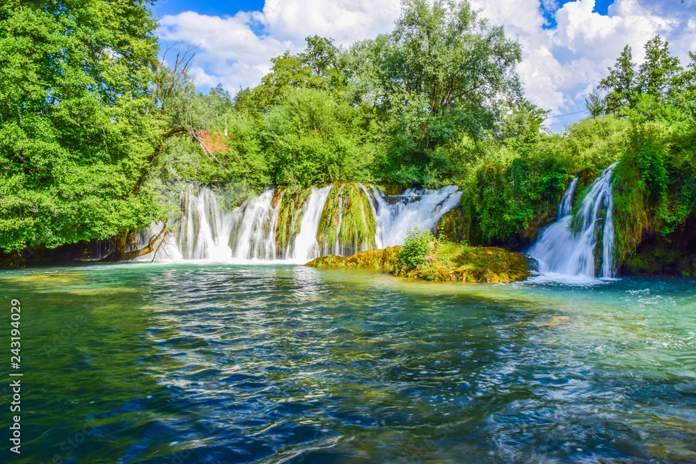 Fototapeta premium Wodospady Slunj.