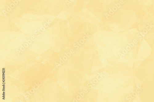 Multicolor yellow geometric rumpled triangular low poly style graphic background.