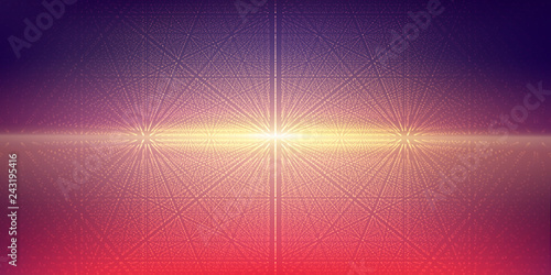 Vector interstellar space background.Cosmic galaxy illustration.Background with nebula, stardust and bright shining stars.Vector Illustration for party ,artwork, brochures, posters.