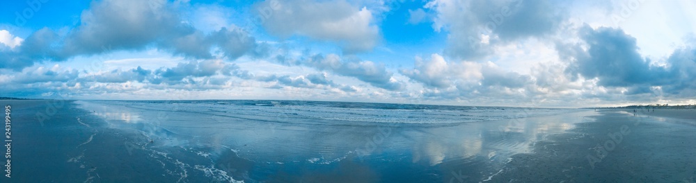 South Carolina Beach Panorama