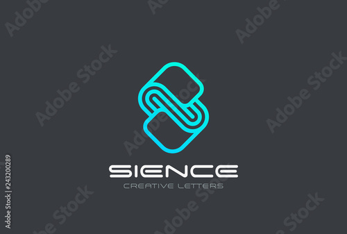 Letter S Logo corporate design vector. Monogram Logotype icon