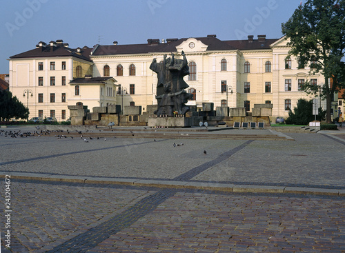 Bydgoszcz, Poland - June, 2008: Old Market Square