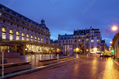 Paris, France - January 12, 2018: Orsay museum public entrance in Paris in France