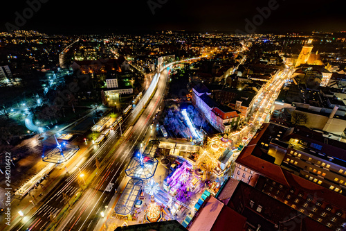 Photos Weihnachtsmarkt Berlin Spandau, vom Rathausturm