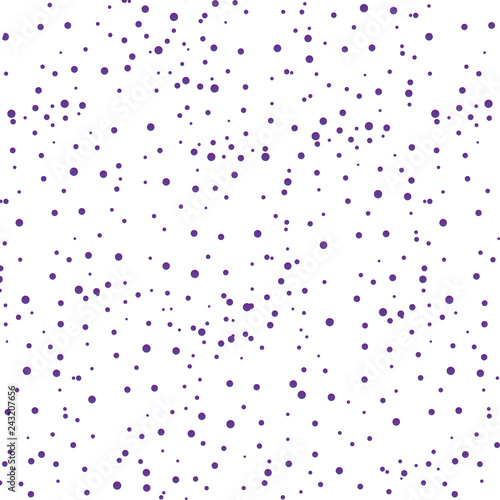 Purple vector cover with spots or paint drops. Modern abstract illustration with colorful drops.