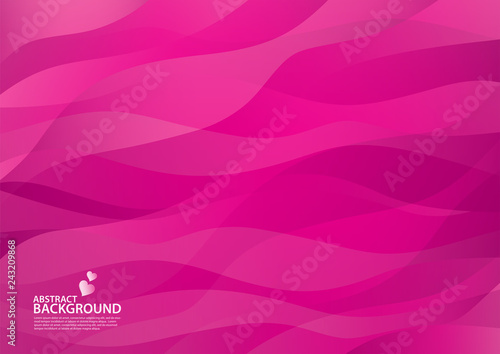 Pink Abstract background  texture design  vector illutration  valentines or wedding background  cover  flyer  advertisement  Horizontal paper