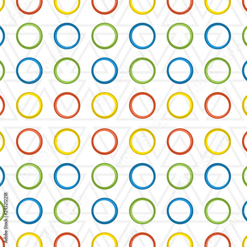 Abstract background circles colorful vector