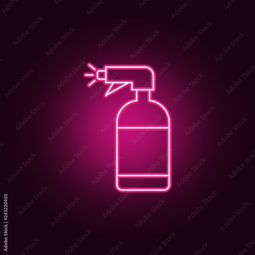 sprayer icon. Elements of Sprinkler in neon style icons. Simple icon for websites, web design, mobile app, info graphics sprayer icon. Elements of Sprinkler in neon style icons. Simple icon for websites, web design, mobile app, info graphics