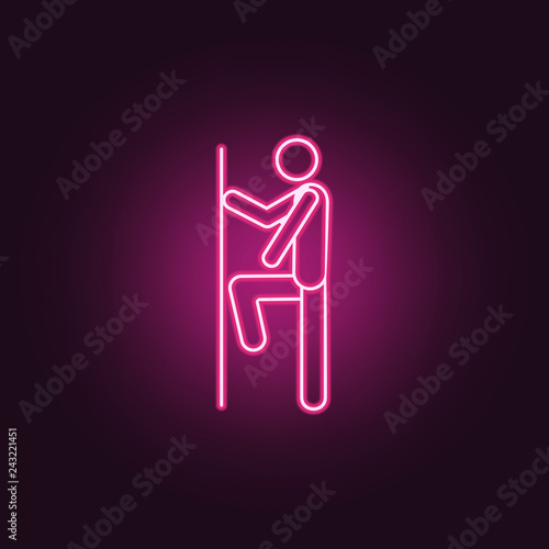 knee exercise icon. Element of medicine physiotherapy of legs icon for mobile concept and web apps. Thin line knee exercise icon can be used for web and mobile