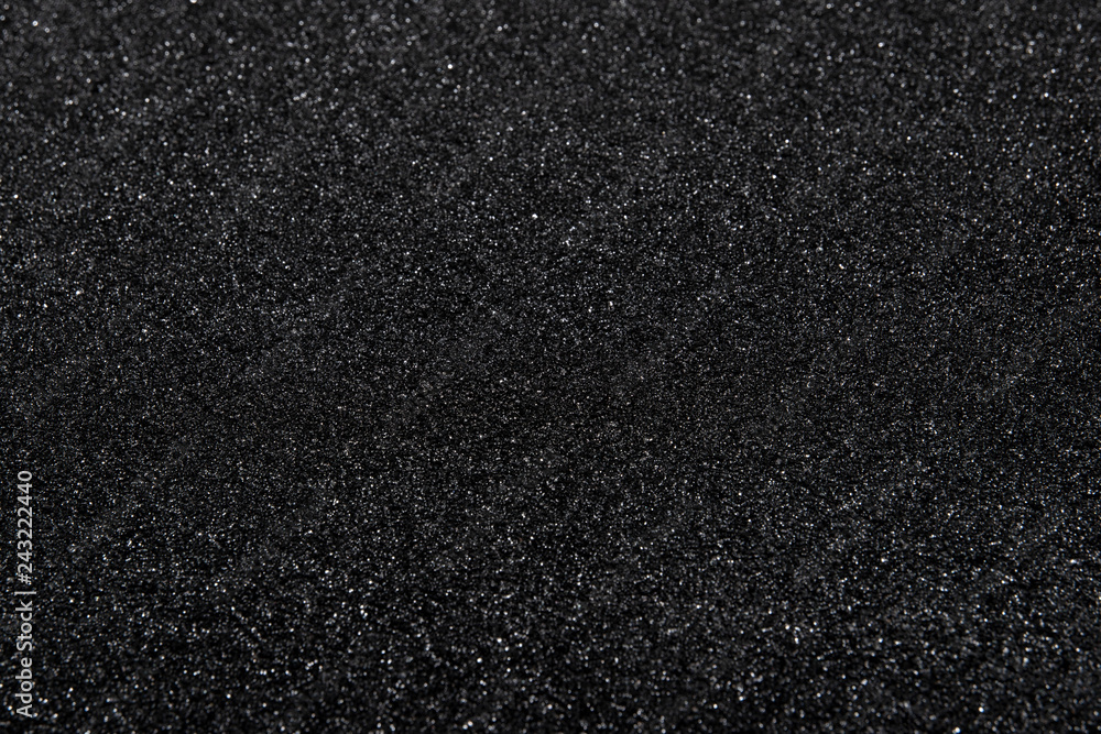 Fototapeta premium Black abstract background with defocused area.