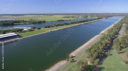 Wallpaper Mural Rowing Center aerial  Torontodigital.ca