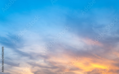 Fototapeta Naklejka Na Ścianę i Meble -  Beautiful Sky Landscape..