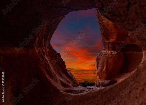 Cuadro en lienzo Sunset Portal II