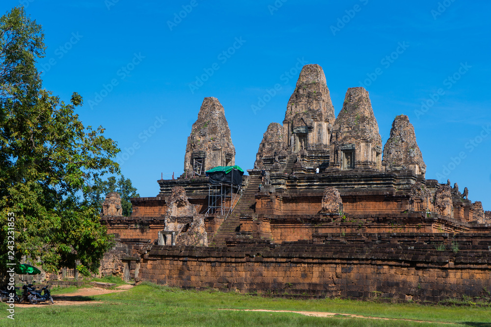old temple at Angkor thom old temple at Angkor thom