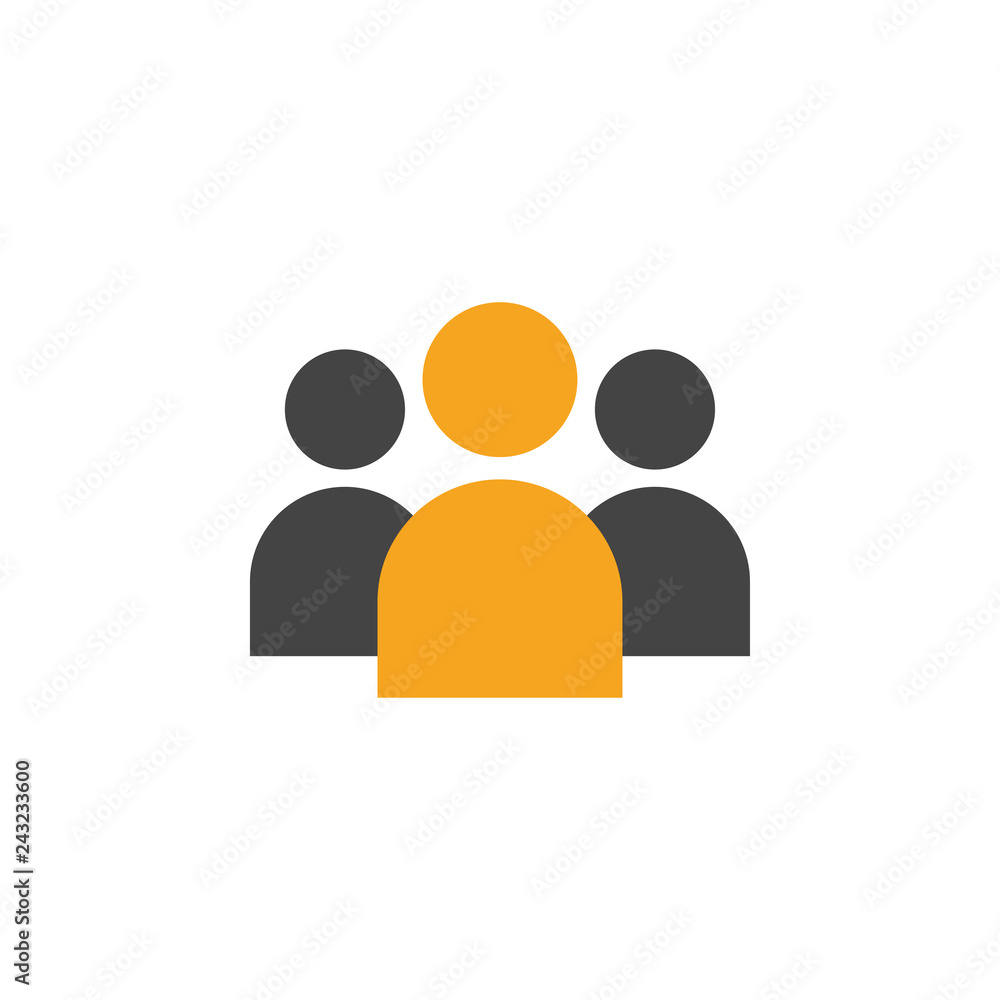 People icon graphic design template vector People icon graphic design template vector