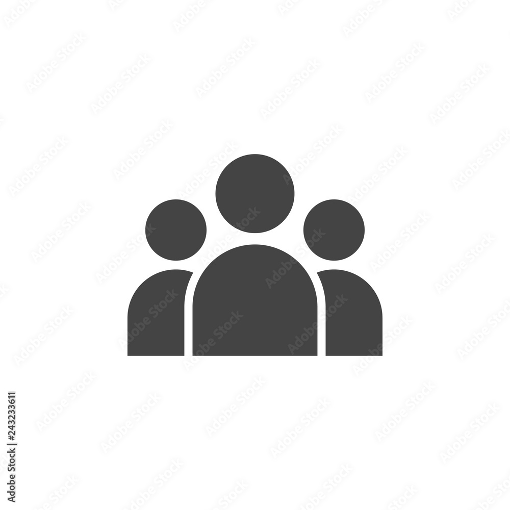 People icon graphic design template vector People icon graphic design template vector