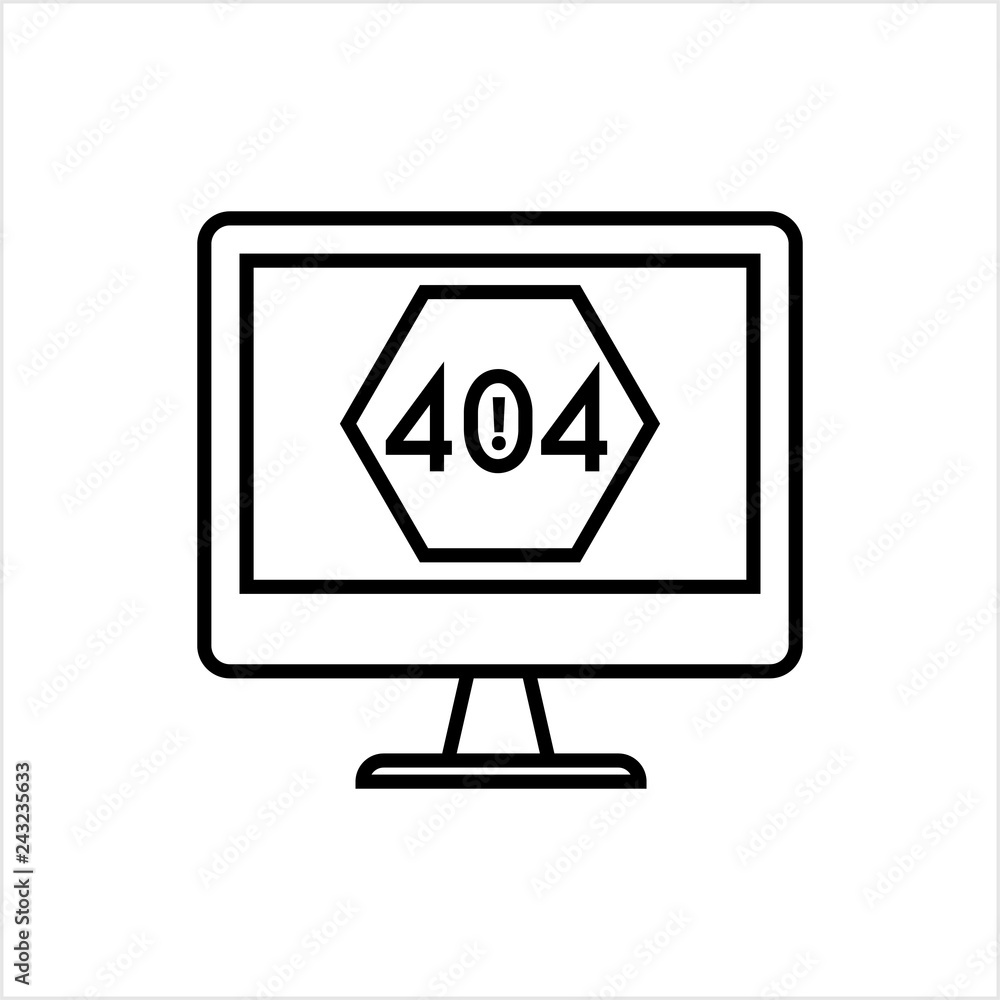 Error 404 Page Icon, Error Icon, Error Page Not Found Message, Error Code Error 404 Page Icon, Error Icon, Error Page Not Found Message, Error Code