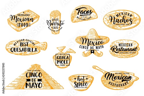 Cinco de Mayo food and drink. Mexican holiday