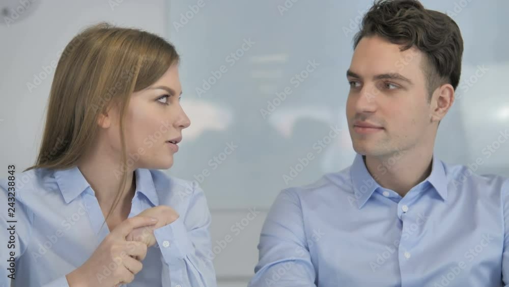 Close Up of Colleagues Having Business Talk, Business Meeting Close Up of Colleagues Having Business Talk, Business Meeting