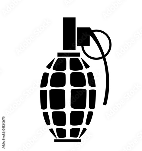 grenade icon vector