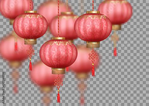 Chinese Silk Lanterns