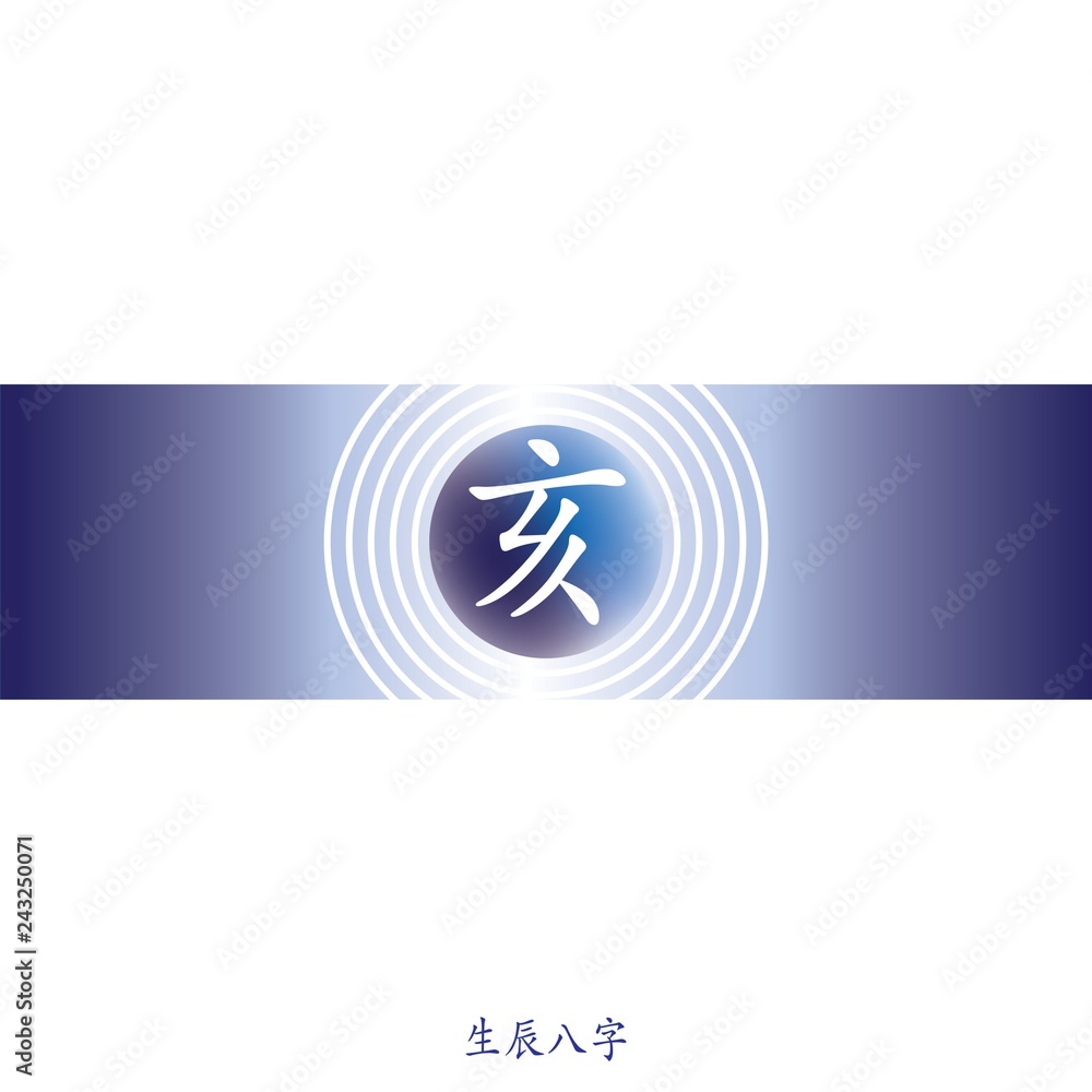 Obraz premium Chinese zodiac animals. 12 Earthly Branches.