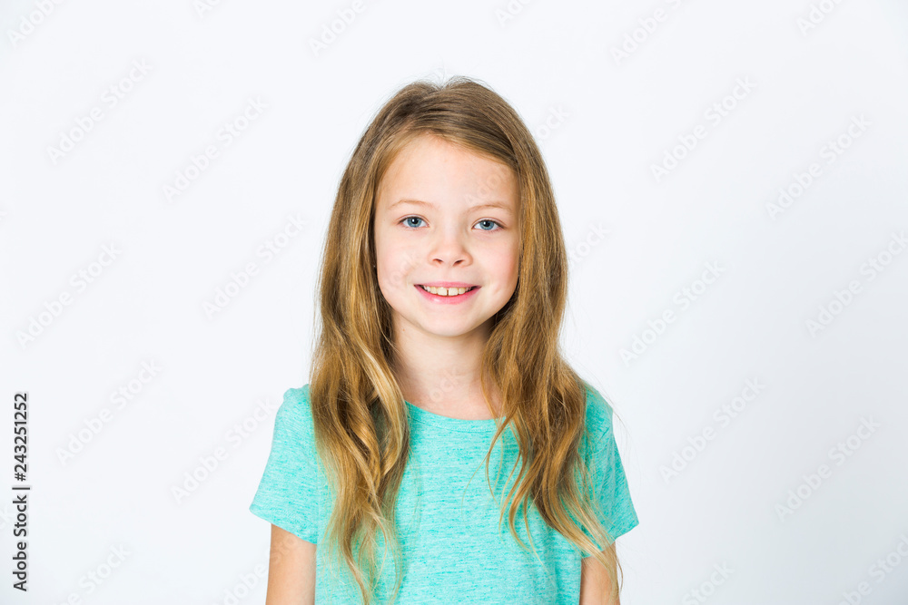 portrait of young, pretty girl with blond hair in the studio portrait of young, pretty girl with blond hair in the studio