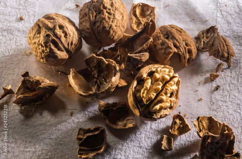 Wallpaper Mural dried fruit, nuts and healthy nutrition Torontodigital.ca