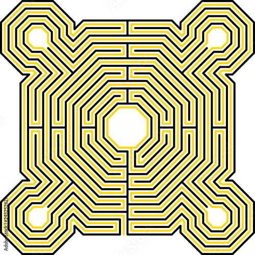 Reims, maze, France