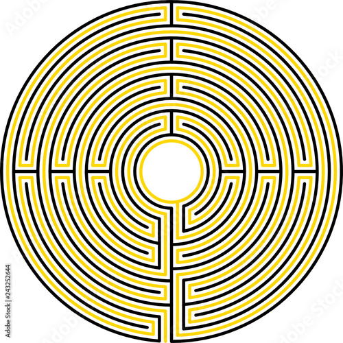 Sens, maze, France