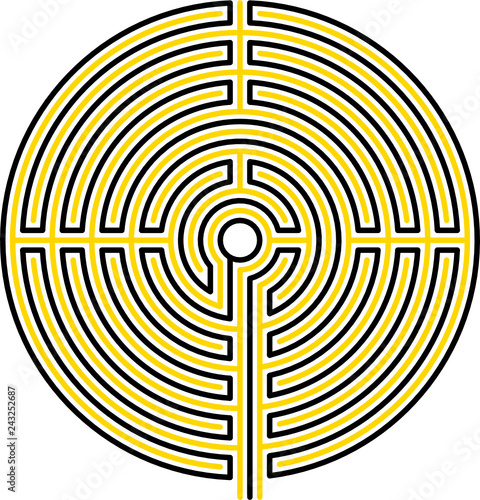 Watts Memorial Chapel, maze, GB