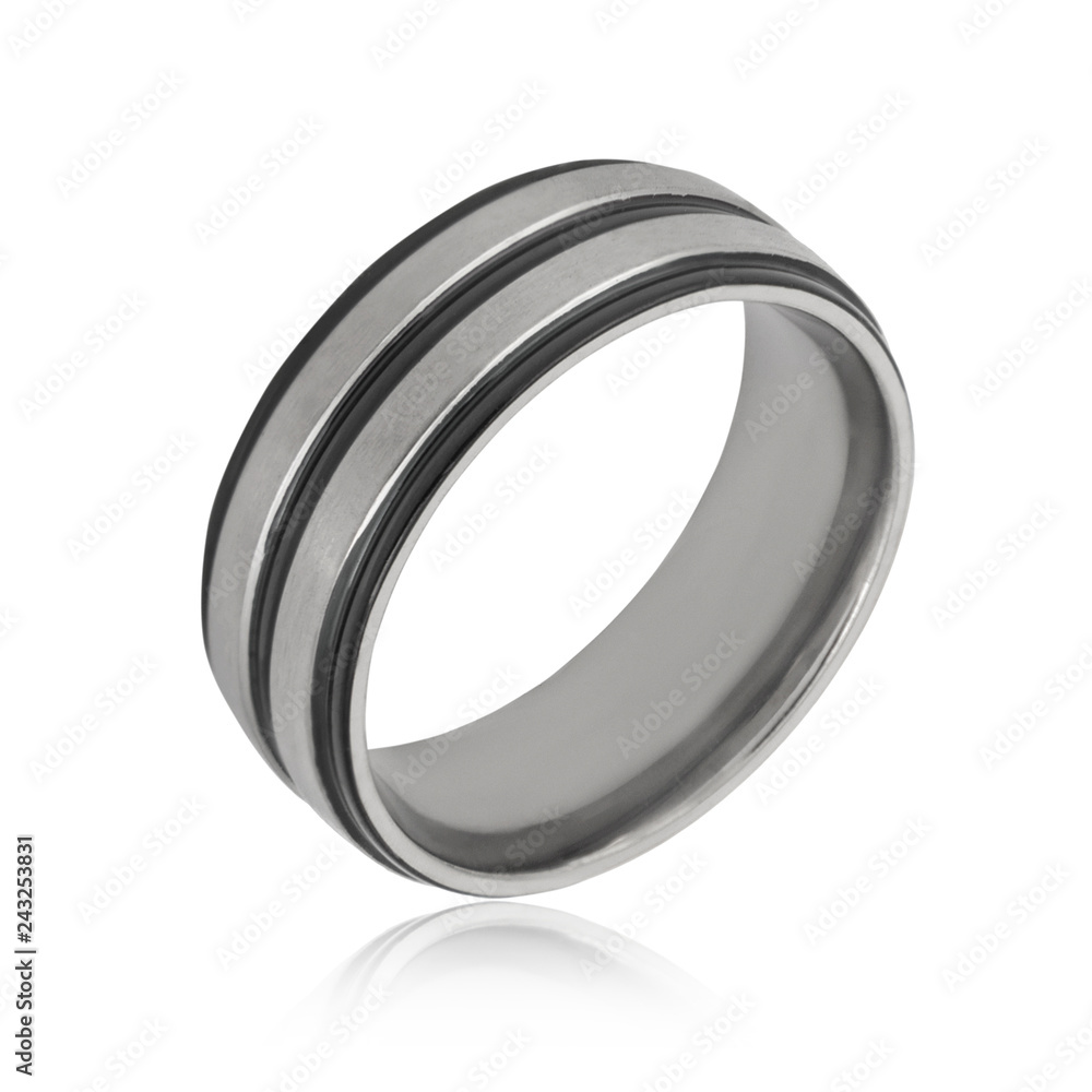 Fashion Male ring isolation white Fashion Male ring isolation white