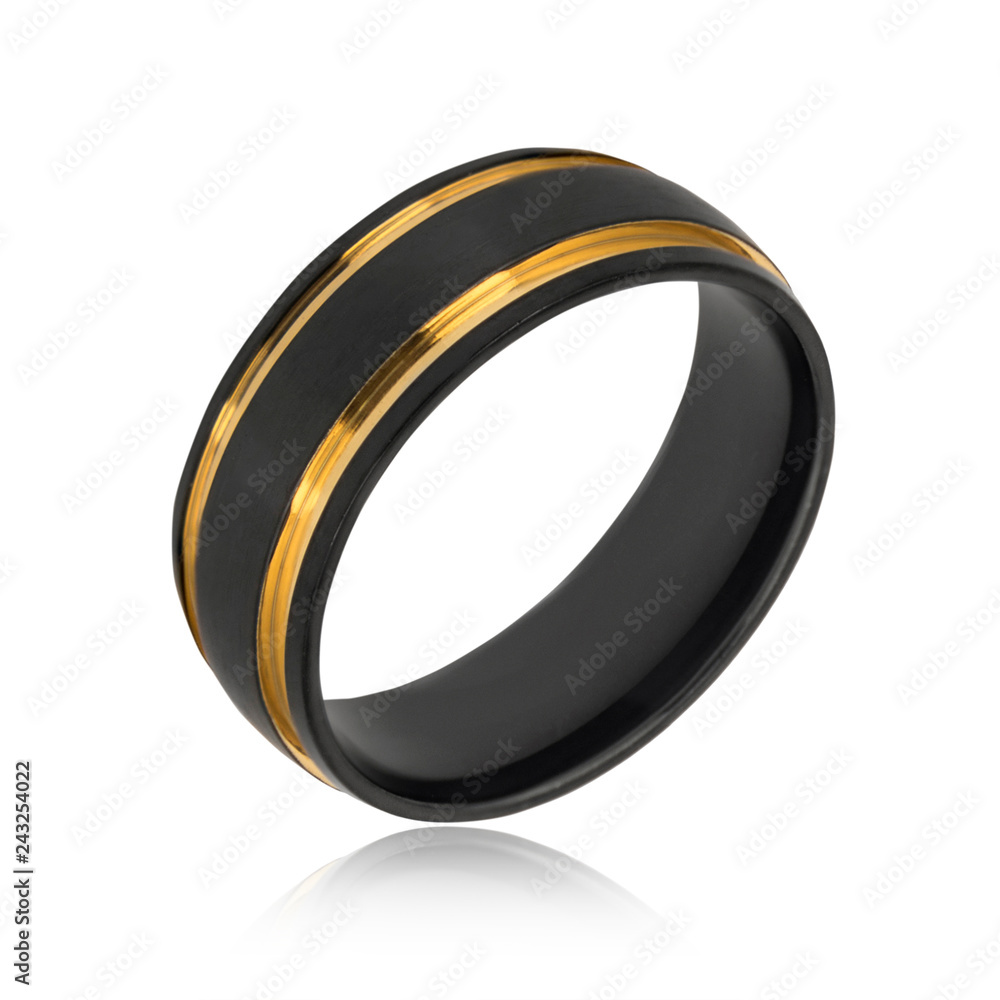 Fashion Male ring isolation white Fashion Male ring isolation white