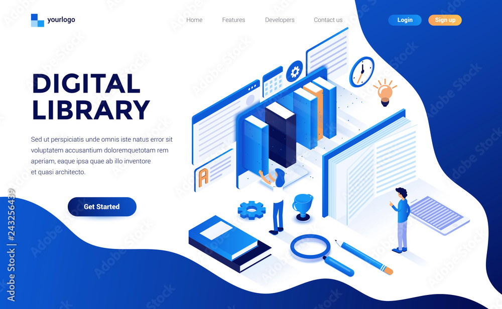Digital Library Design