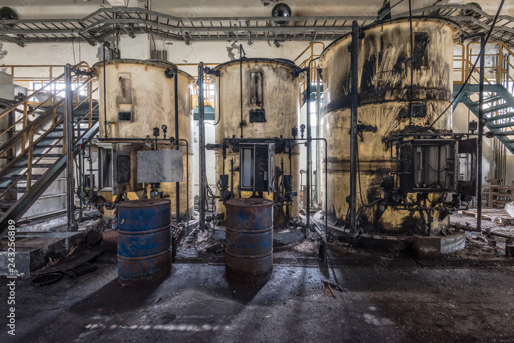 abandoned chemical treatments workshop