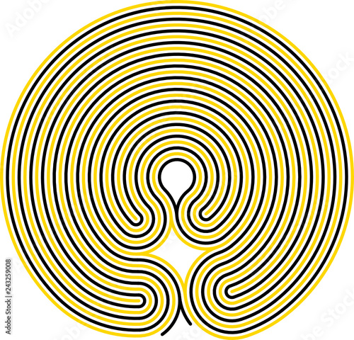 Knidos, maze, 1